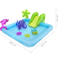 Bestway Fantastic Aquarium badebassin 239x206x86 cm