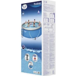 Bestway Fast Set oppusteligt swimmingpoolsæt rundt 457x122 cm