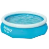 Bestway Fast Set oppusteligt badebassin 305x76 cm rundt 57266