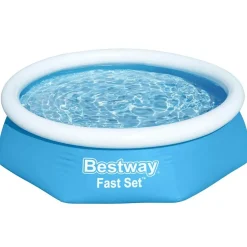 Bestway Fast Set oppusteligt badebassin 244x61 cm rund 57265