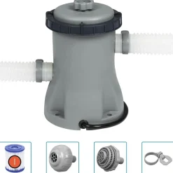 Bestway Flowclear filterpumpe til swimmingpool 1249 l
