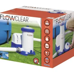 Bestway Flowclear filterpumpe til swimmingpool 9463 l/t