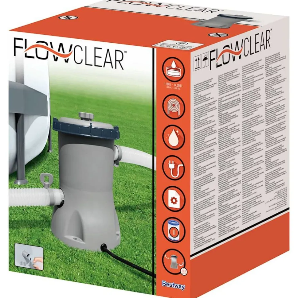 Bestway Flowclear filterpumpe til swimmingpool 2006 l/t