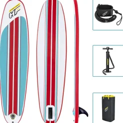 Bestway Hydro-Force oppusteligt SUP-bræt Compact Surf 8 243x57x7 cm