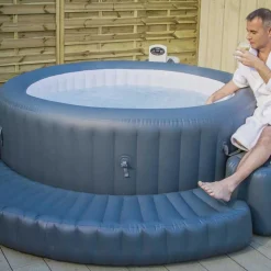 Bestway Lay-Z-Spa oppustelig kant til runde spabade