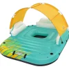 Bestway oppustelig bademadras Sunny Lounge 5 personer 291x265x83 cm