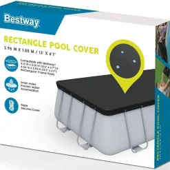 Bestway poolovertræk Flowclear 404 x 201 cm