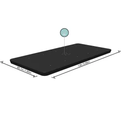 Bestway poolovertræk Flowclear 404 x 201 cm