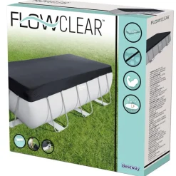Bestway poolovertræk Flowclear 404x201 cm