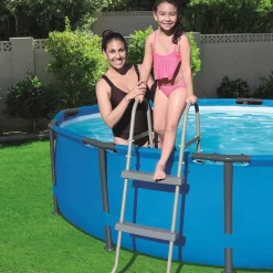 Bestway poolstige med 2 trin Flowclear 84 cm
