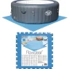 Bestway poolunderlag 8 stk. blå 58220