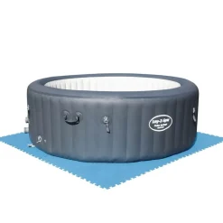 Bestway poolunderlag 8 stk. blå 58220