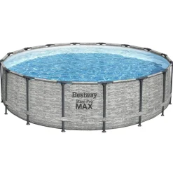 Bestway Power Steel swimmingpool 488x122 cm rund
