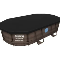 Bestway Power Steel swimmingpoolsæt 488x305x107 cm