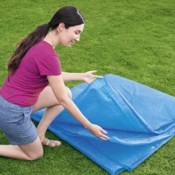 Bestway solopvarmet poolovertræk Flowclear 549 cm