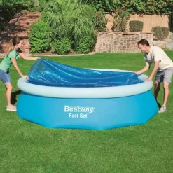 Bestway solopvarmet poolovertræk Flowclear 305 cm
