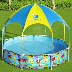 Bestway Steel Pro UV Careful fritstående badebassin til børn 244x51 cm