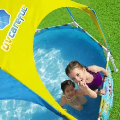 Bestway Steel Pro UV Careful fritstående badebassin til børn 244x51 cm