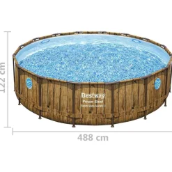 Bestway swimmingpoolsæt Power Steel 488x122 cm