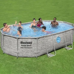 Bestway swimmingpoolsæt Power Steel 488x305x107 cm