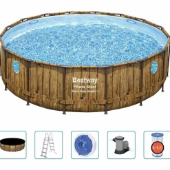 Bestway swimmingpoolsæt Power Steel 488x122 cm