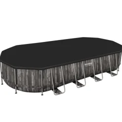 Bestway swimmingpoolsæt 7,32x3,66x1,22 m oval