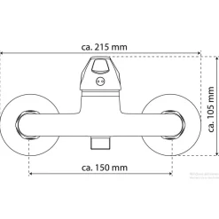 EISL brusearmatur SPEED hvid