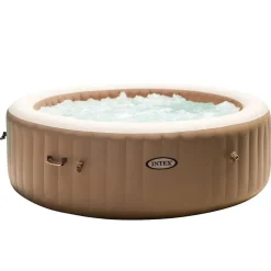 Intex boblebad med massagefunktion PureSpa 216x71 cm 6-personers rund