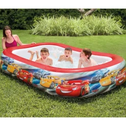 Intex Cars Swim Center badebassin 262x175x56 cm flerfarvet