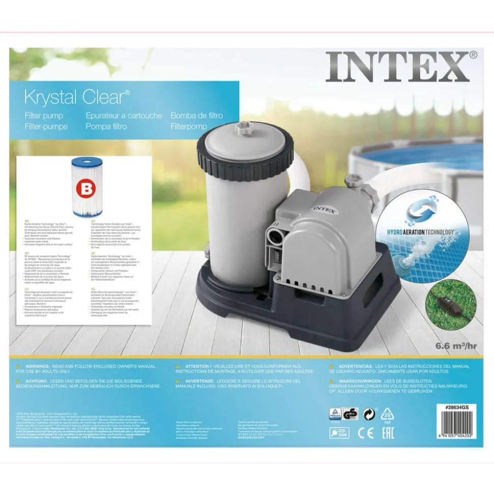 Intex filterpumpe 9463 l/t. 28634GS