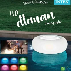 Intex LED-puf 86x33 cm