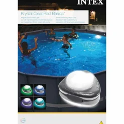 Intex magnetisk LED-væglampe til pool 28698