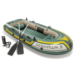 Intex oppustelig gummibåd Seahawk 3 295x137x43 cm 68380NP