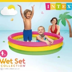 Intex oppustelig pool Sunset 3 ringe 147x33 cm