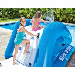 Intex oppustelig vandrutsjebane Kool Splash blå