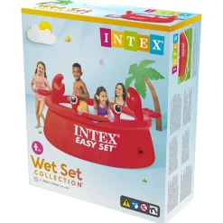 INTEX oppusteligt badebassin Easy Set Happy Crab 183x51 cm