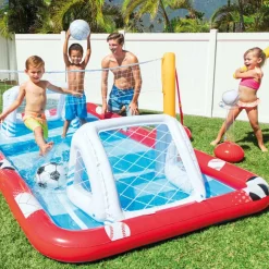 Intex oppusteligt sportslegecenter 325x267x102 cm