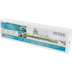 Intex poolbaldakin lysegrå