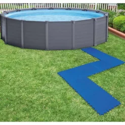 Intex poolgulvbeskyttere 8 stk. 50x50 cm blå