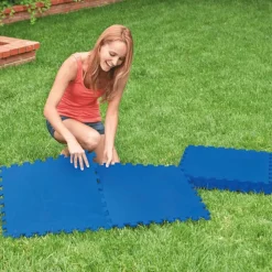Intex poolgulvbeskyttere 8 stk. 50x50 cm blå