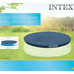 Intex poolovertræk 396 cm rund 28026