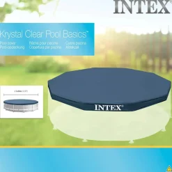 Intex poolovertræk 366 cm rund 28031