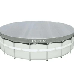 Intex poolovertræk Deluxe 488 cm rundt 28040