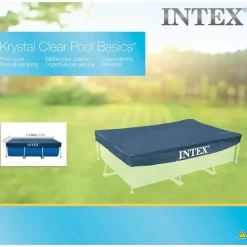 Intex poolovertræk 300x200 cm rektangulær 28038
