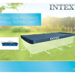 Intex poolovertræk 450x220 cm rektangulært 28039