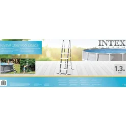 Intex poolstige med 5 trin 132 cm