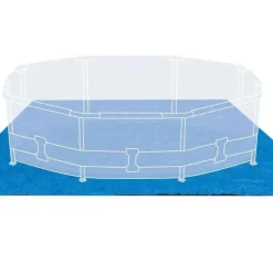Intex poolunderlag 472x472 cm firkantet 28048