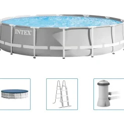 Intex Prism Frame Premium poolsæt 427x107 cm