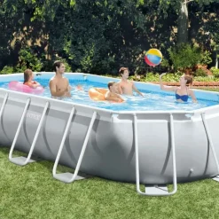 Intex Prism Frame swimmingpoolsæt 503x274x122 cm oval 26796GN