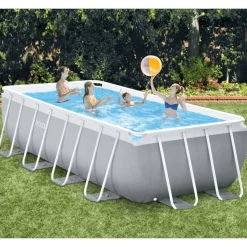 Intex Prism Frame swimmingpool 488x244x107 cm rektangulær 26792GN